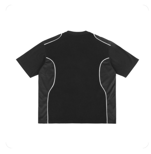 Contrast Piped Panel T-Shirt